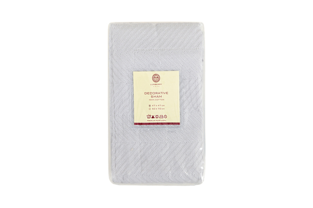 Наволочка декоративная 47x47 Luxberry Dacha серая