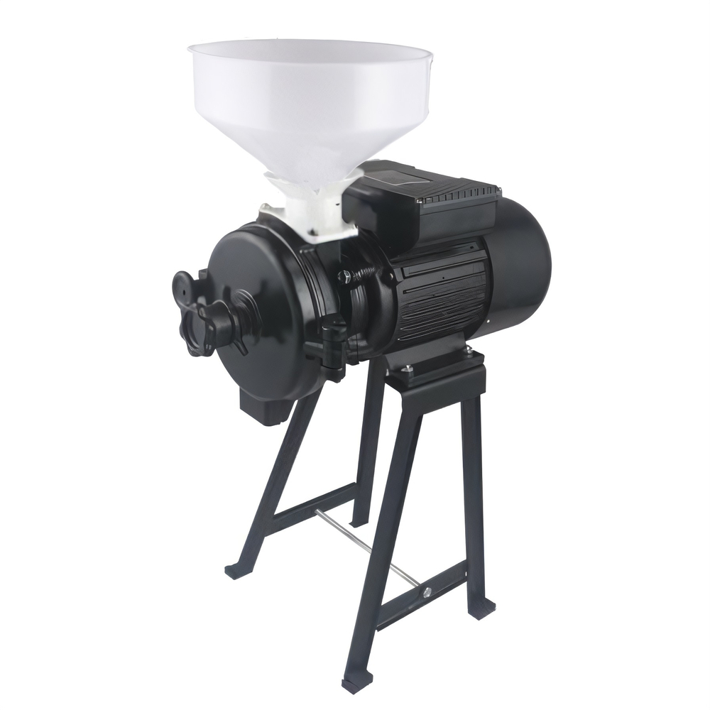 Электрическая мукомолка AKITAJP AKDMJP-30 (2,2 кВт) зерновая мукомольная мини мельница жерновая для приготовления муки, помола зерна, зерновых, специй, кофе, профессиональная