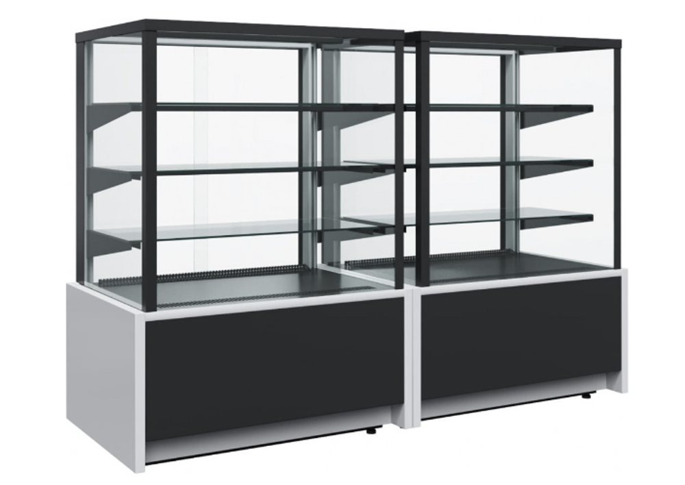 Кондитерская витрина CARBOMA ВХСв-1,3д CUBE LIGHT (KC70 VM 1,3-1)