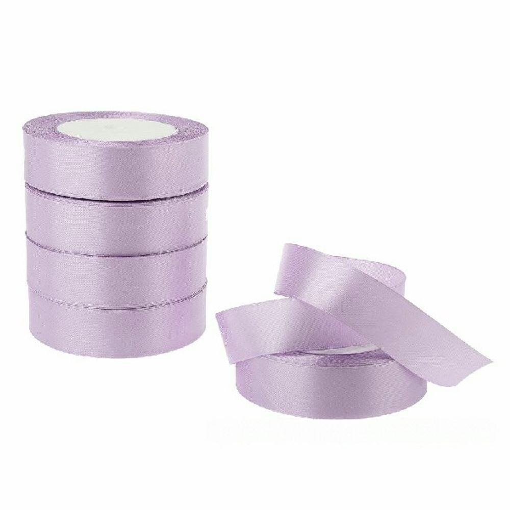 Лента атлас 2.5см*22.85м СВ-СИРЕНЕВЫЙ