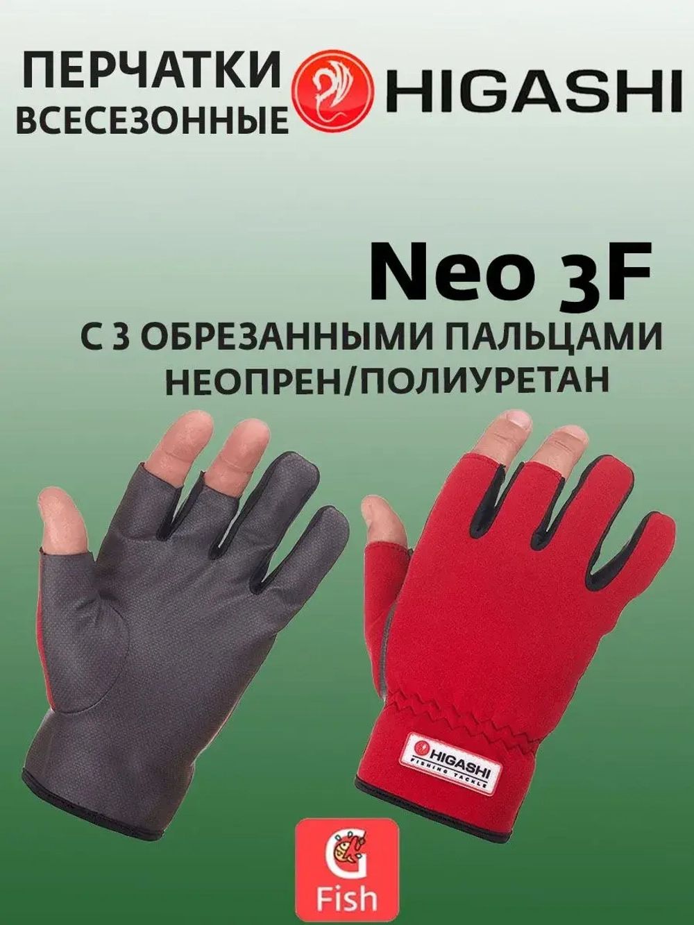 Перчатки для рыбалки Neo 3F L