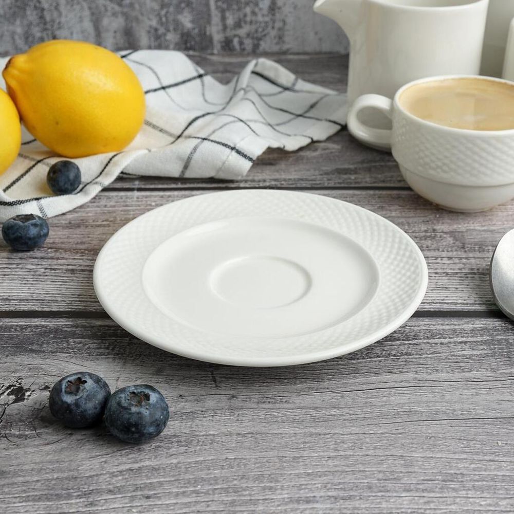 Блюдце d 13 см h1,7 см кофейное для чашки арт. 81221510   Noble [6]