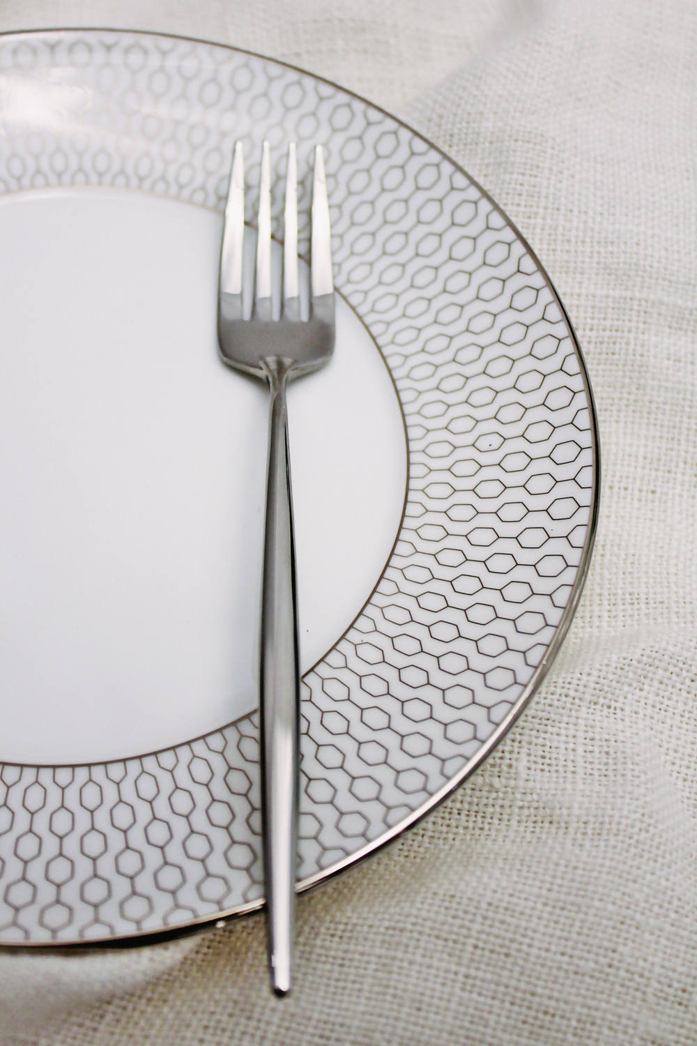 Wedgwood Десертная тарелка Gio Platinum 17 см