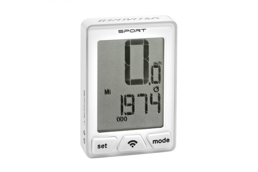 Велокомпьютер Specialized SPEEDZONE SPORT DOUBLE WIRELESS ANT+ WHT 48115-1325