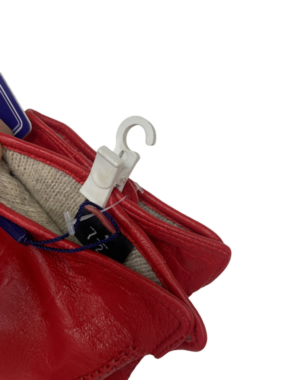 Перчатки. Женские. Материал верха: Кожаные. Подклад: Трикотаж-шерсть.В упаковке 5 шт.