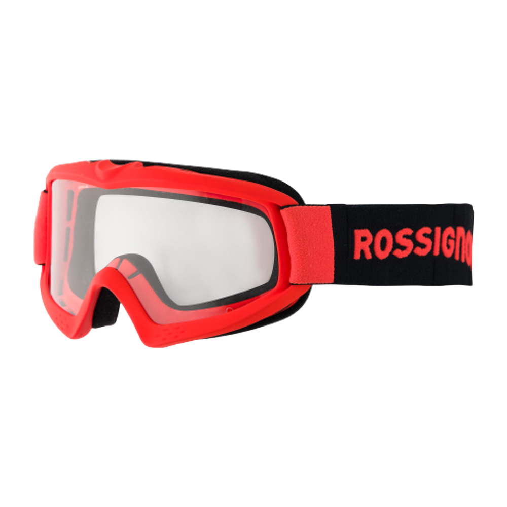 ROSSIGNOL Очки горнолыжные ( маска) юниорские Goggle  RAFFISH HERO HOT RED RKLG500