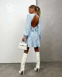 Платье с открытой спиной 1556130-1 Fabrika