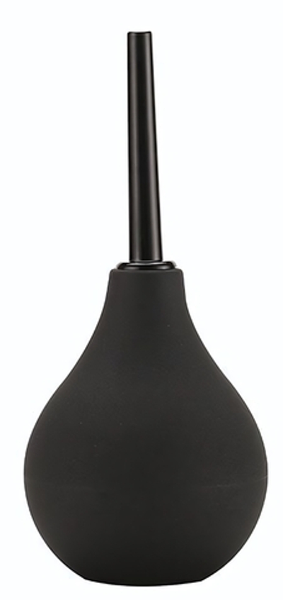 Черный анальный душ Travel Size Anal Douche (Цвет: черный)