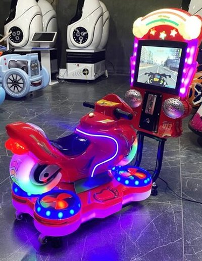 Автомат с видеоигрой «Мотобайк»