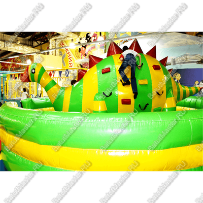 Коммерческий надувной батут "Динозавр-качеля" 5*5*2.5 м