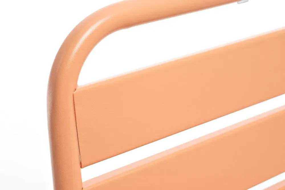 "Дионис" стул стальной, цвет светло-коралловый