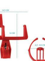 Подстаканник, держатель бутылки КРАСНЫЙ для самокатов колясок велосипедов