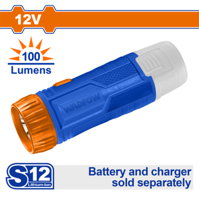 Фонарь аккумуляторный 12В 100 Лм (20) WADFOW WFLLI912