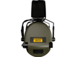 Наушники активные Sordin (MSA) Supreme Pro-X Slim, хаки, оголовье-кожа (SOR74302-X/L-S)