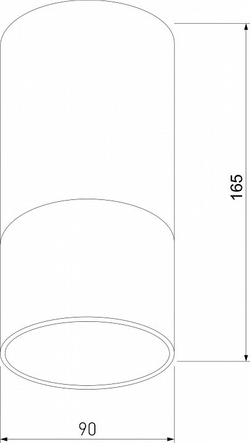 Накладной светильник Elektrostandard Light LED 35139/H серый