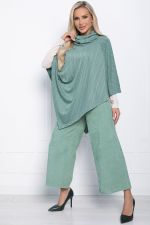 Пончо Арина (фисташковое) Б11007 LT Collection