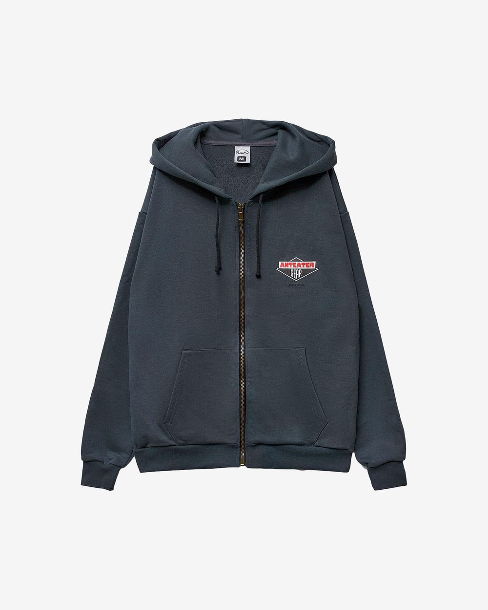 Худи Anteater Phat Zip серое