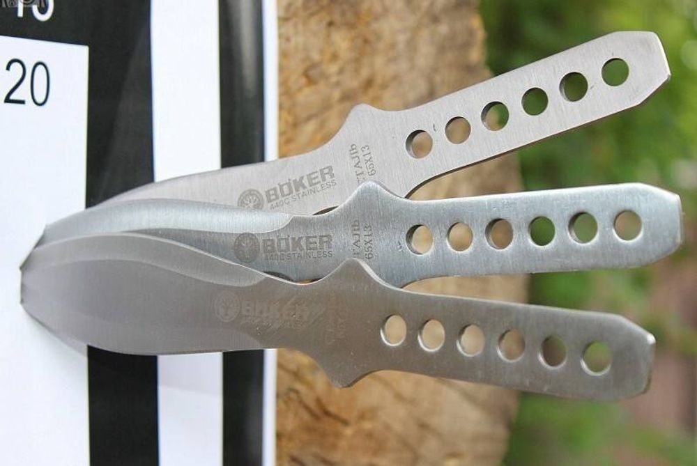 Метательные ножи Boker 216 мм (комплект)