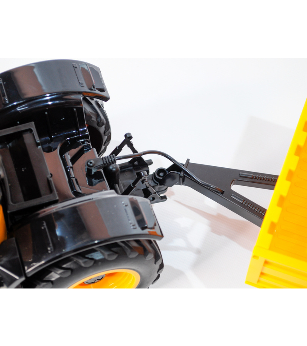 Радиоуправляемый фермерский трактор с прицепом Double Eagle JCB Fastrac 4220 1/16 2.4G RTR