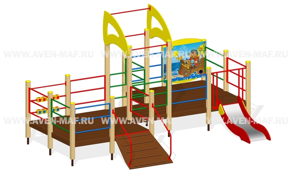 Игровой комплекс для детей с ограниченными возможностями Г-401/2
