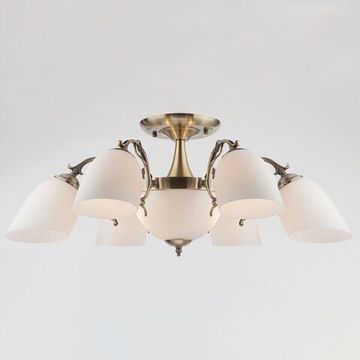 22010/6+2 / потолочный светильник /   античная бронза