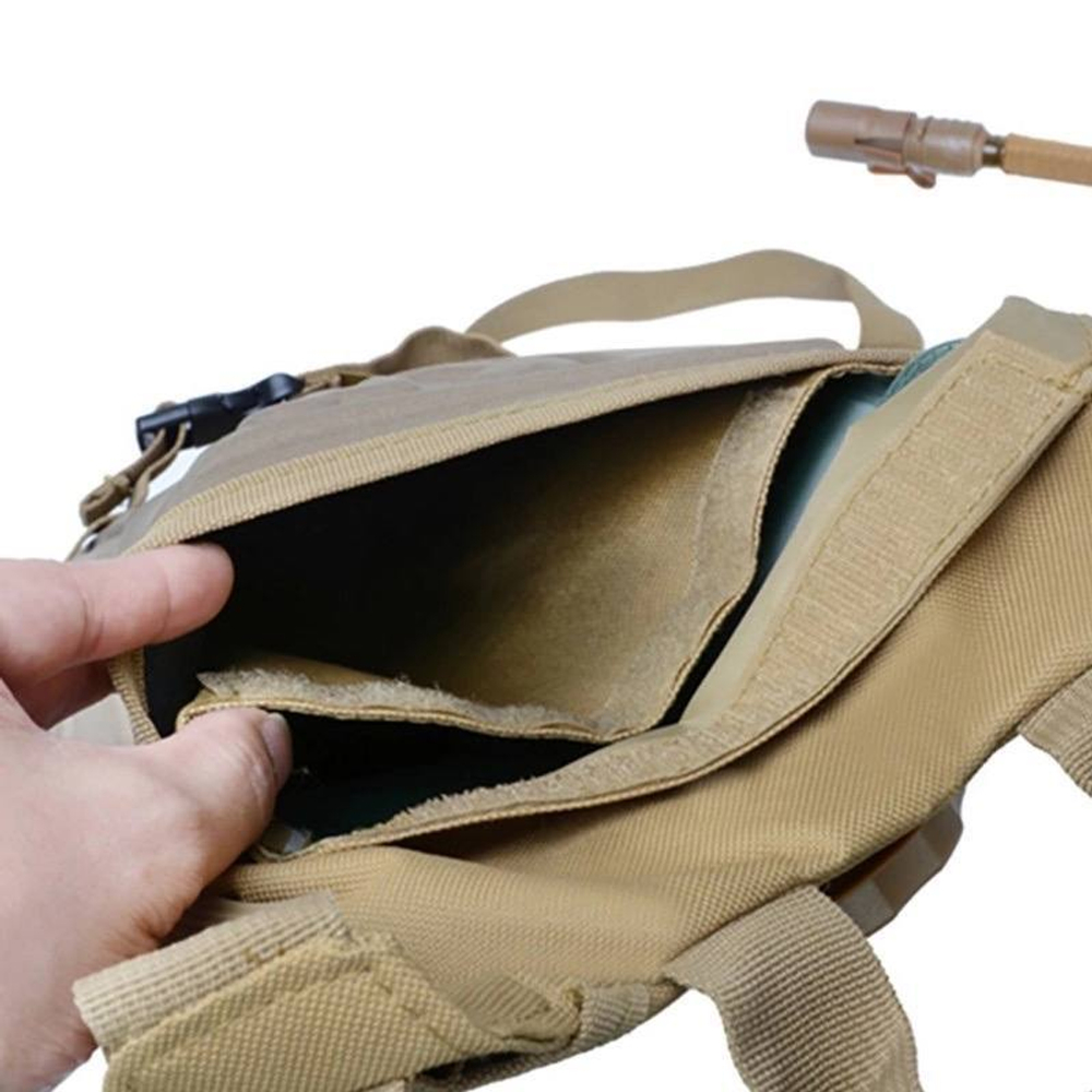 Гидратор медуза / питьевая система для рюкзака / олива