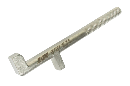 JTC-6787 - Приспособление для удержания муфты при демонтаже 7-ступенчатой коробки передач DSG (VW T10524) JTC - 
Применяется для сборки муфт 7-ступенчатой коробки передач прямого переключения (DSG).
Применение: VAG 7-ступенчатая коробка передач с двойным сцеплением OBH и OBT.
Оригинальный номер VM: T10524.