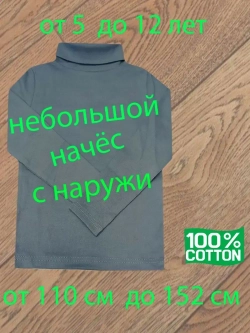 Водолазка с небольшим начёсом
