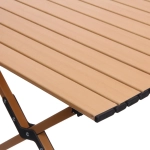 Стол кемпинговый складной DC-5020 серия LUCERO, 116*58*42 см, цвет: светлое дерево, ТуристМастер