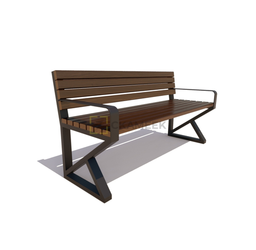 Садово-парковая скамейка «Королев» (2,0 м ангарская сосна, 40х60)