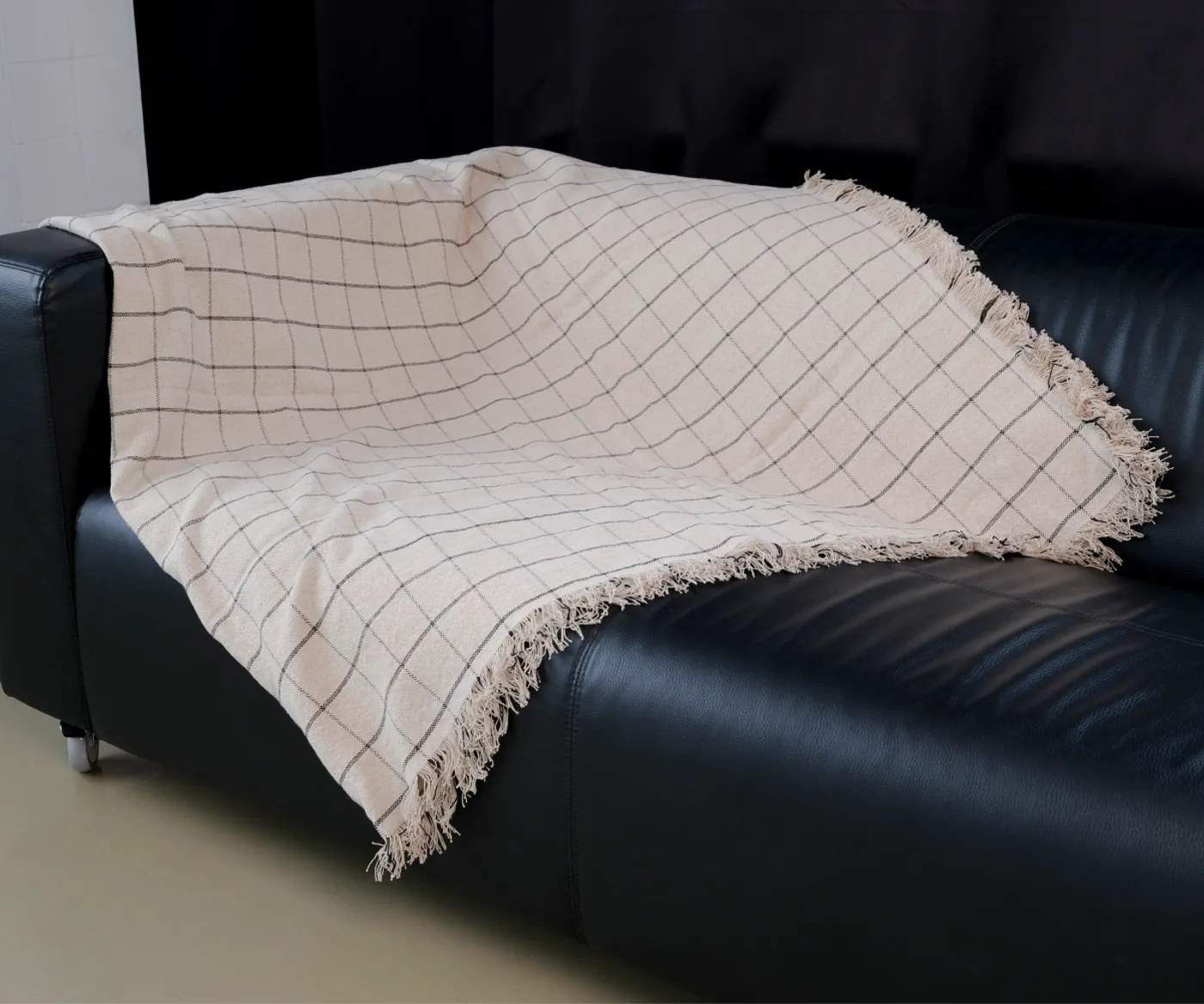 Плед клетчатый, 200х130см