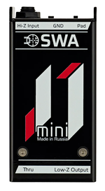 Активный директ-бокс Simpleway Audio J1mini-steel