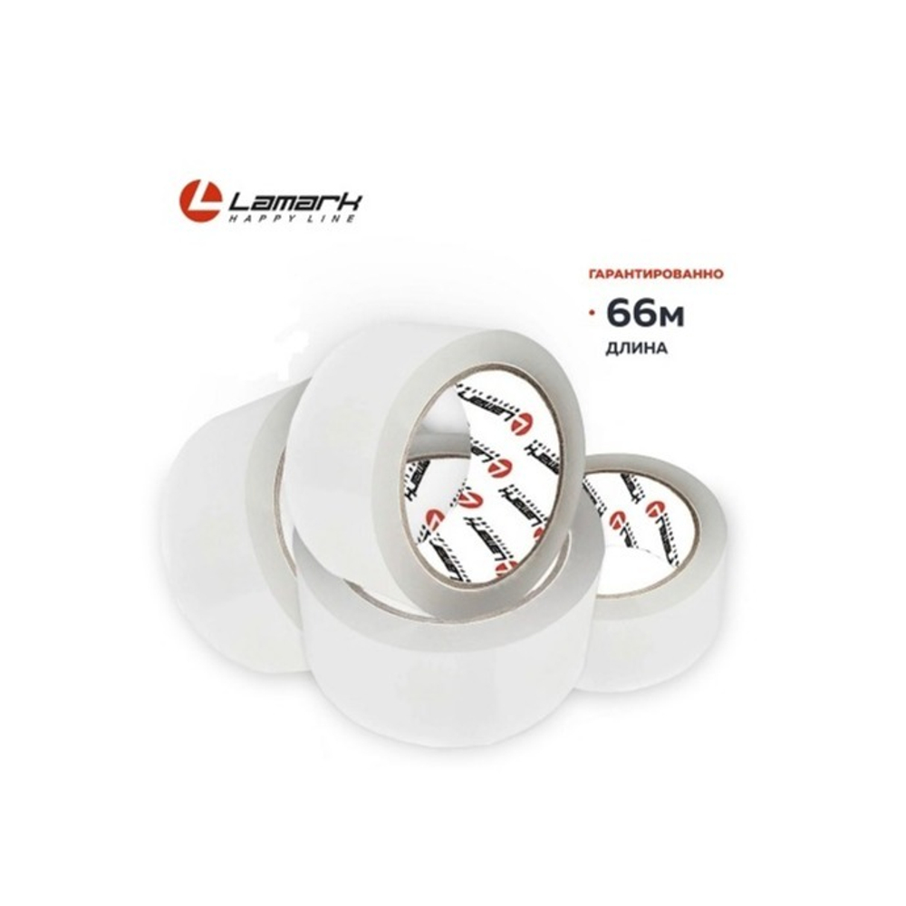 Скотч 48*66 прозрачный Lamark 45мк 4804