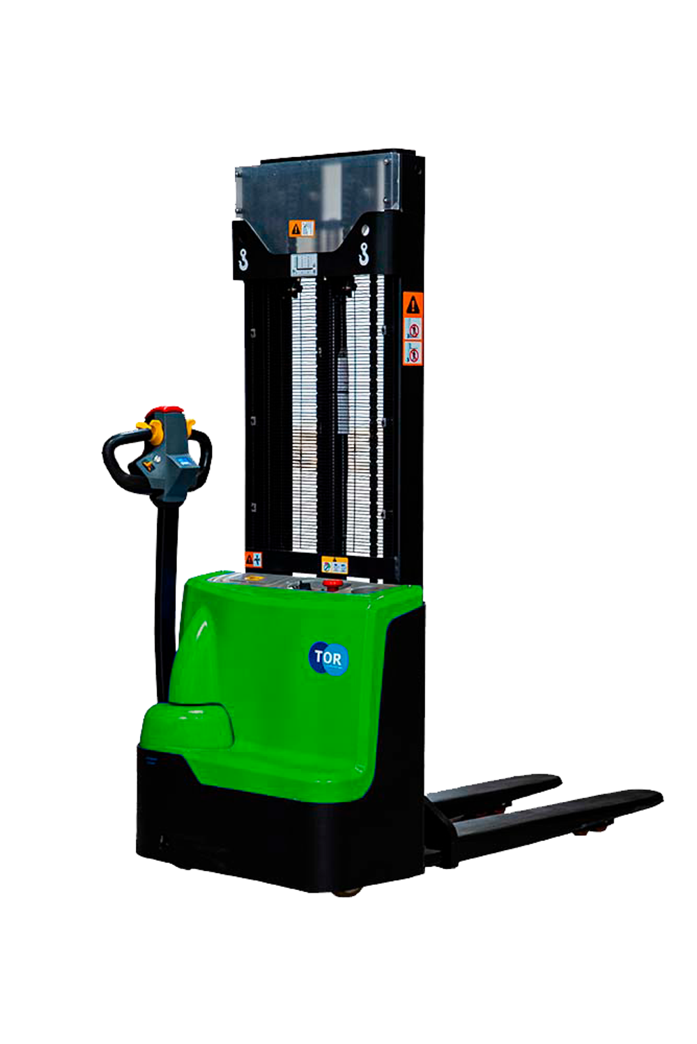 Штабелер самоходный 1,5 т 2,0 м TOR WS15H-2000SC PRO Li-ion 24/60 В/Ач контроль скорости подъема