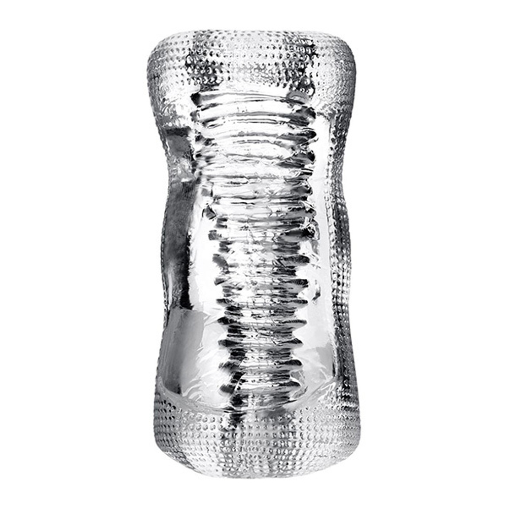 Прозрачный мастурбатор 14см ToyFa Lingam Asha 880103