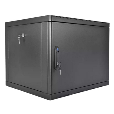 Телекоммуникационный шкаф ЦМО Шкаф телекоммуникационный настенный разборный 9U (600 x 650) съемные стенки, дверь металл, цвет черный (ШРН-М-9.650.1-9005)