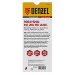 848257 Миксер для песчано-гравийных смесей, 60 х 400 мм, оцинкованный, хвостовик SDS Plus  Denzel