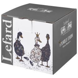 БАНКА LEFARD "FAMILY FARM" С СИЛИКОНОВОЙ КРЫШКОЙ 9*9*7,5 CM 300 МЛ