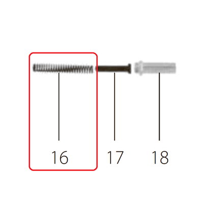Запчасть №16 для FDPAG-H8. Пружина бойка