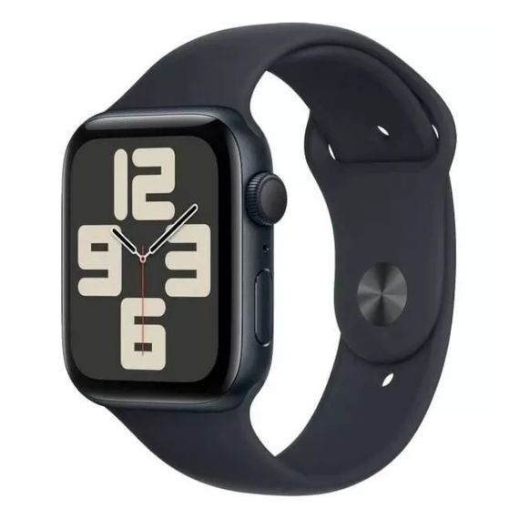 Часы Apple Watch SE (2023) GPS 44mm Aluminum Case with Sport Band (Темная ночь) S/M