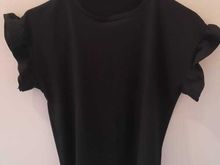 Qadın üçün qolu fırfırlı qırmızı köynək  10051015