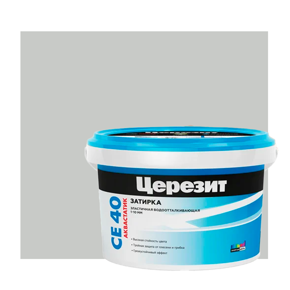 CE 40/2 Затирка эл. водоот.(серебристо-серый)