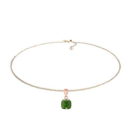 Колье Qudo Firenze olive 400005.1 G/RG
