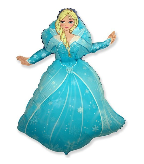 Шар фигура 99 см Снежная королева