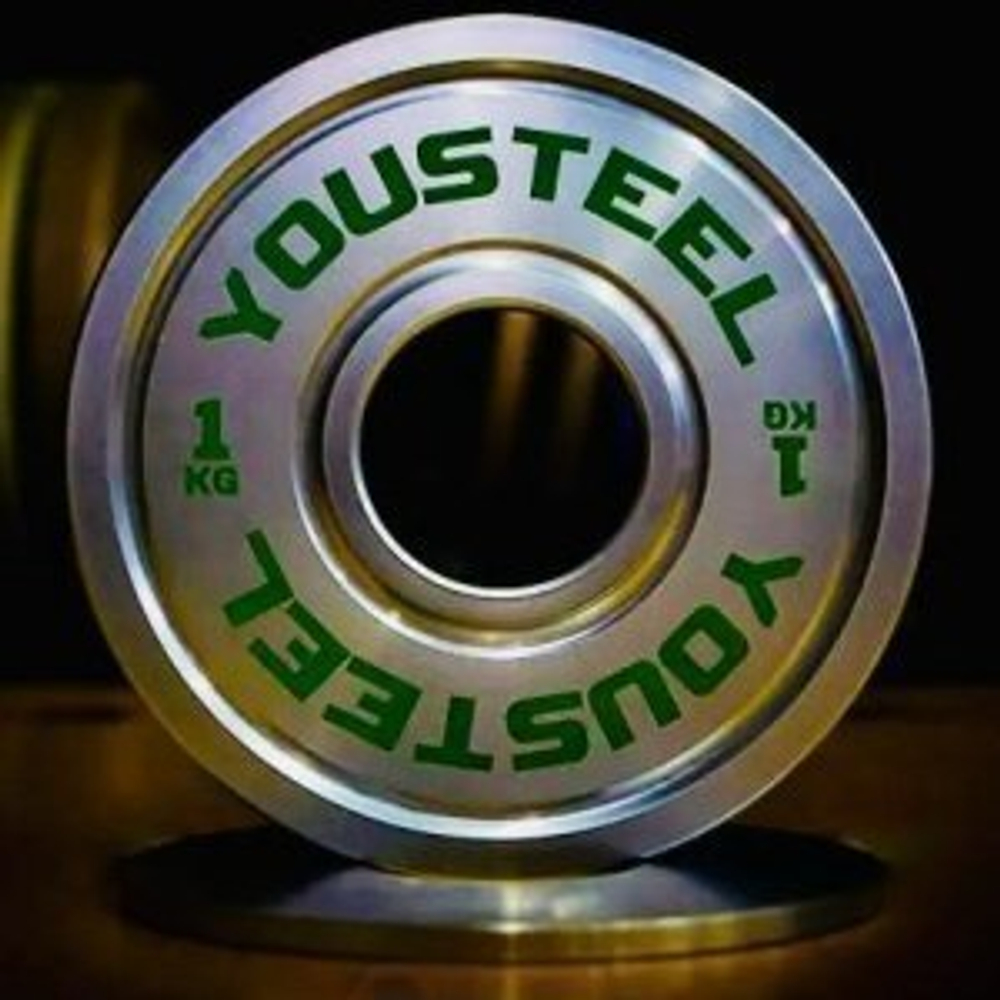 Хромированный стальной диск 1 кг