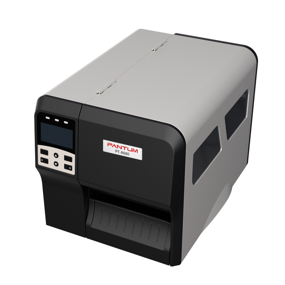 Термотрансферный принтер Pantum PT-B680 (4", 300dpi, 203 mm/s, 1" core ribbon/450m, serial port + USB + Ethernet)