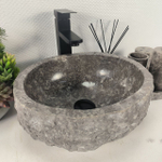 Раковина из мрамора Erozy Grey EM-64638 37*32*16 0191
