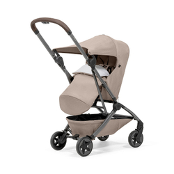 Детская прогулочная коляска Joolz Aer 2 с бампером и реверсивным блоком Sandy Taupe