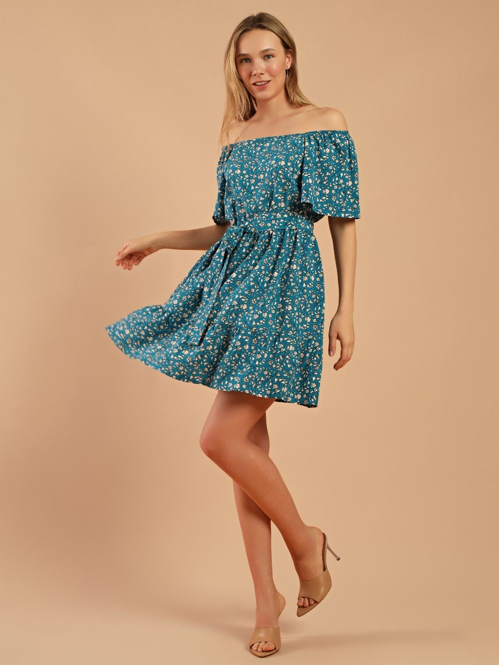 Платье Леди шарм-1 Виотекс ПЕТРОЛЬ