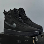 Кроссовки Nike Air Force 1 High Shell #328 (черн.)
